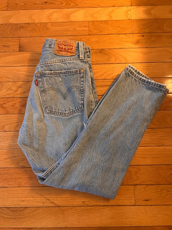 Levi's Denim - Levi's Women’s Light Blue Straight Leg Jeans